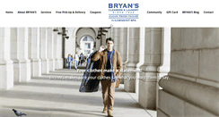 Desktop Screenshot of bryanscleaners.com